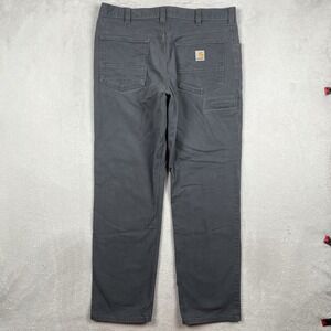 Carhartt Pants Mens 36x30 Gray Rugged Flex Relaxed Fit 5 Pocket Skater BN2517